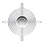 127MM FAN GUARD NICKEL CHROME