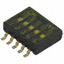 SWITCH SLIDE DIP SPST 25MA 24V