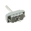 CONN HSG RACK & PANEL 38POS GRY