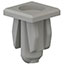 SCREW GROMMET #8/#10 NYLON NAT
