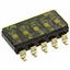 SWITCH SLIDE DIP SPST 25MA 24V