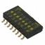 SWITCH SLIDE DIP SPST 25MA 24V