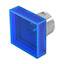 CONFIG SWITCH LENS BLUE ROUND