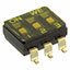 SWITCH SLIDE DIP SPST 25MA 24V
