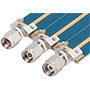 Conectori coaxiali pentru lansarea marginilor PCB bărbătești fără sold