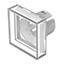 CONFIG SWITCH LENS CLEAR ROUND