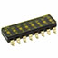 SWITCH SLIDE DIP SPST 25MA 24V